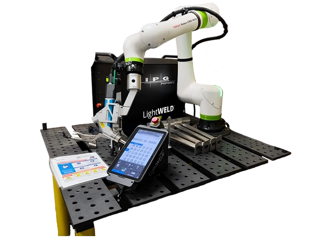 Robô de soldagem por arco