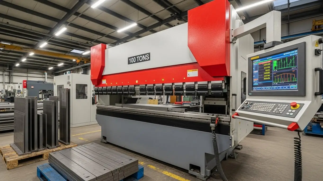 Freio de pressão CNC 100 tom