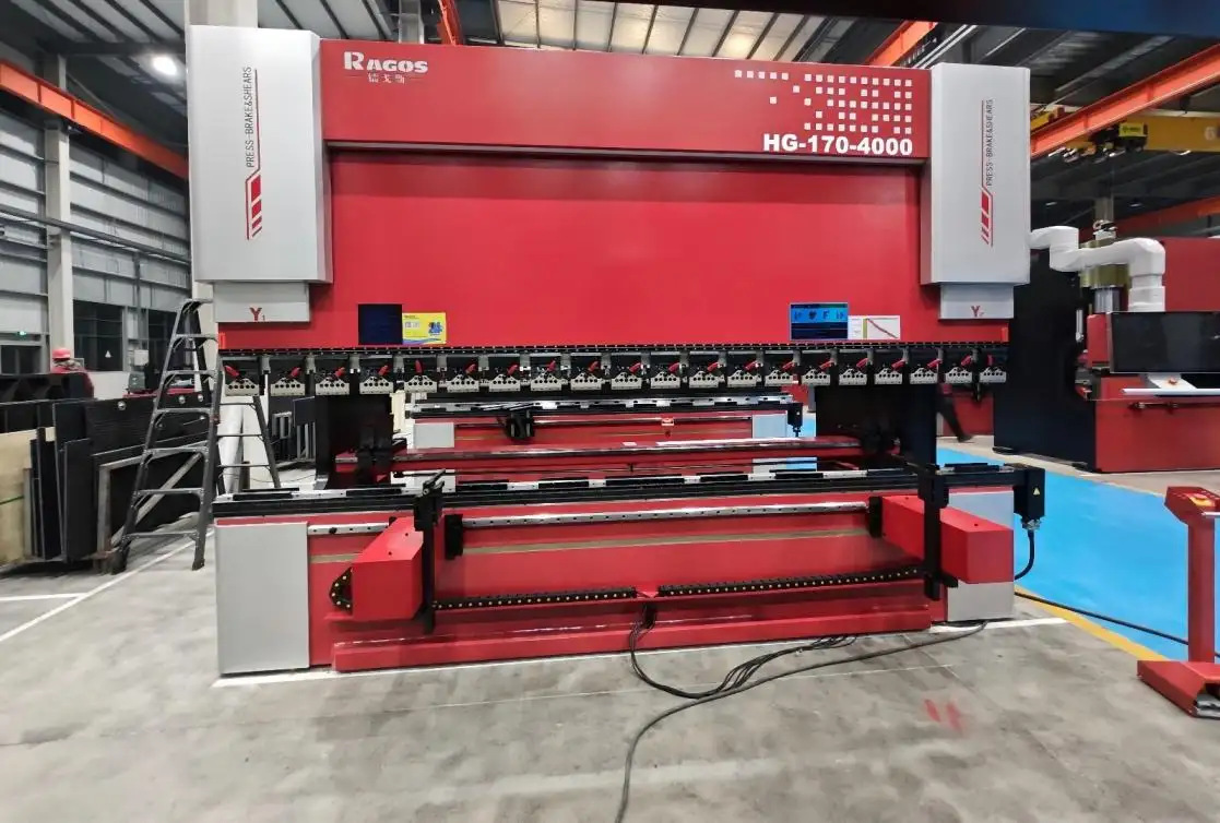 Freio de Prensa CNC para Fabricação de Metais