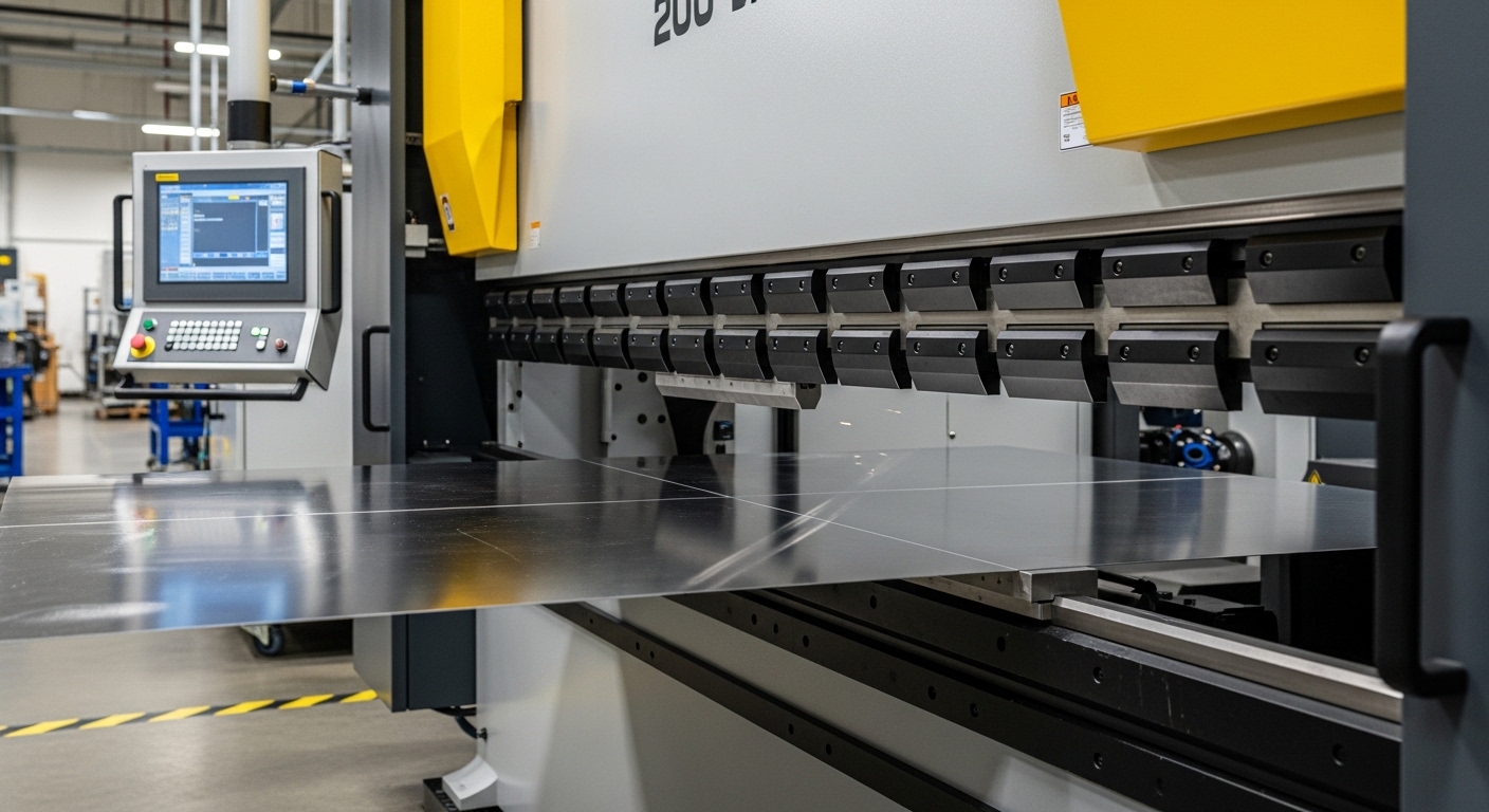 Freio de pressão CNC 200t para inox