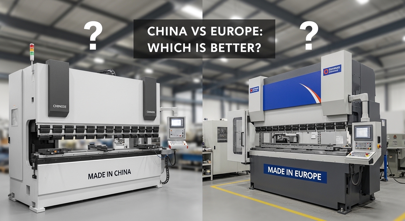 Fornecedor de freios de pressão CNC China vs Europa, qual é o melhor