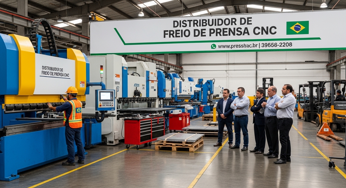 Distribuidor de freio de pressão CNC no Brasil