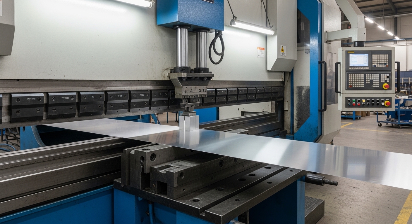 Freio de pressão CNC para chapa de alumínio