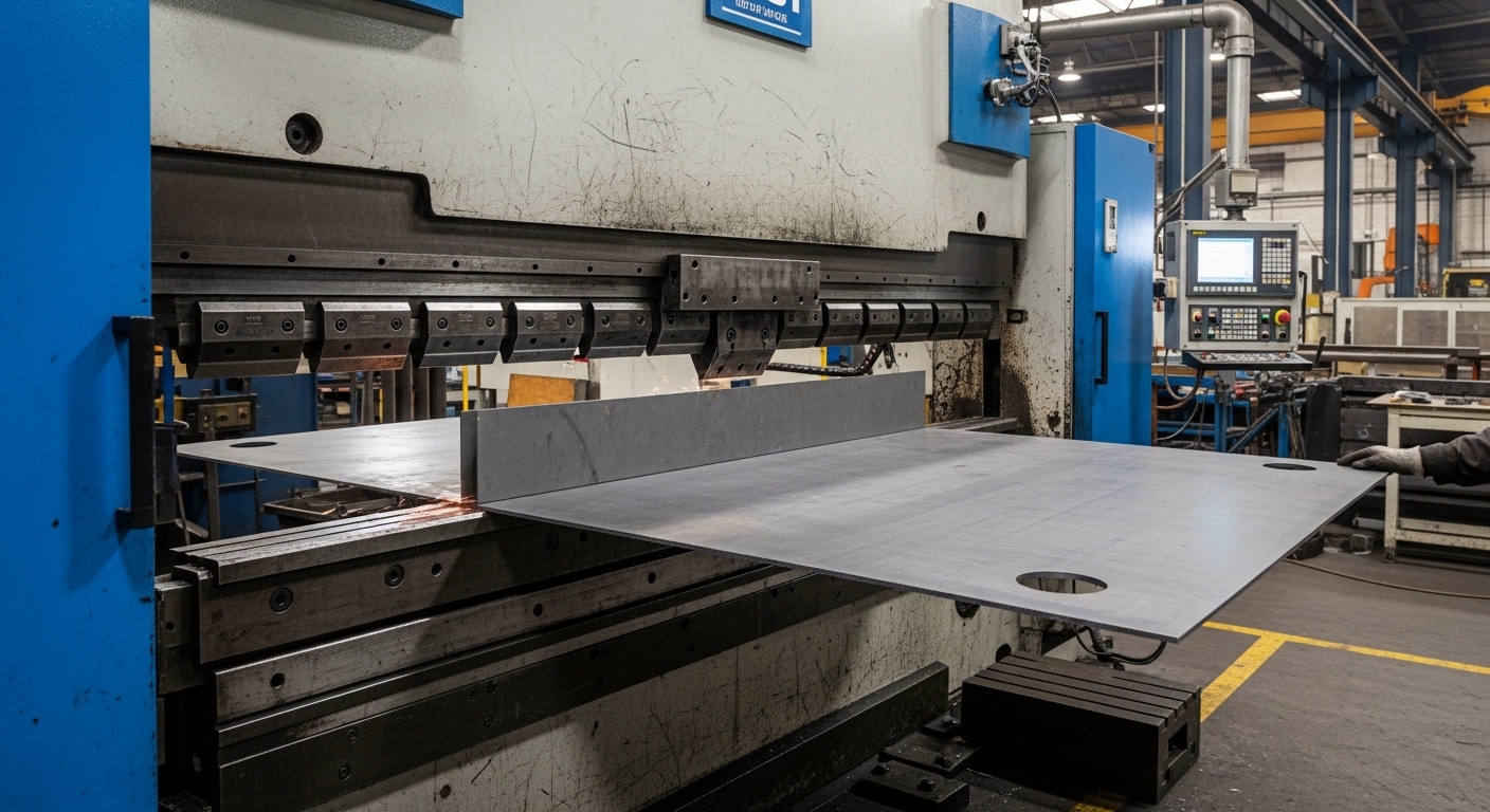 Freio de pressão CNC para placa de caldeira