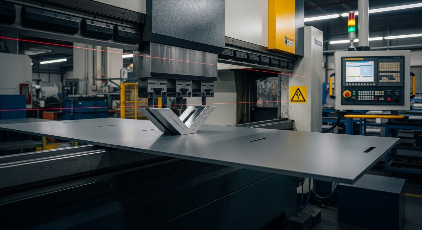 Freio de pressão CNC para gabinete elétrico