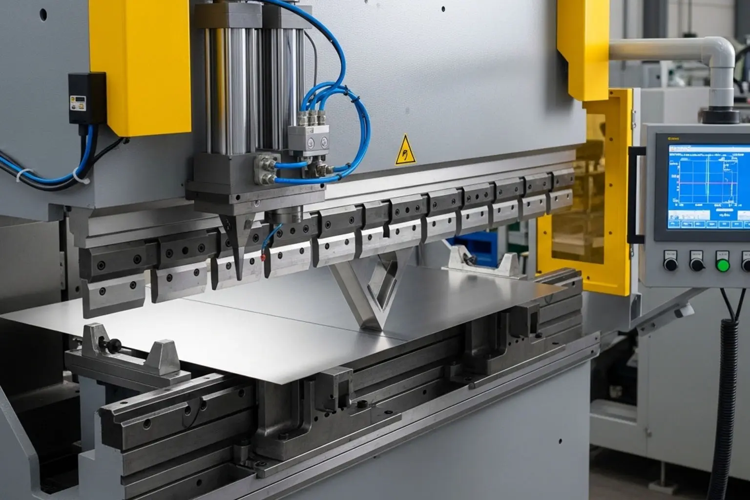 Como Funciona uma Máquina de Freio de Pressão CNC Explicado